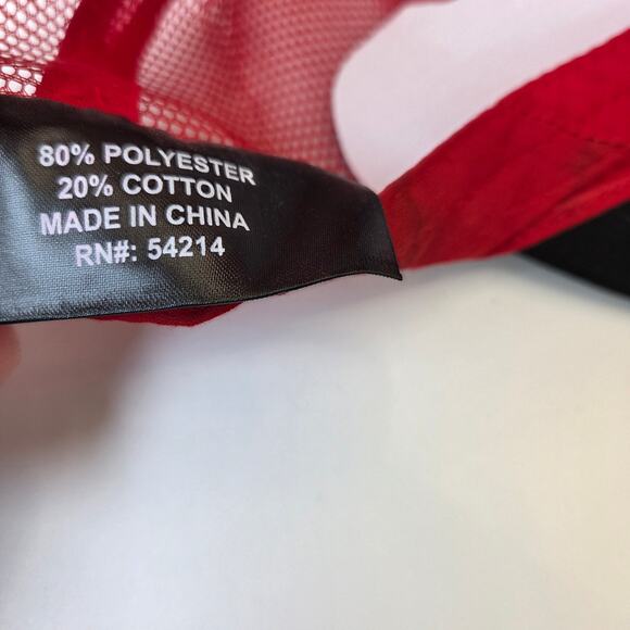Bacardi Trucker Hat Mesh Snapback Black Red Bat Logo Marca De Fabrica 2021 OSFA - Picture 10 of 10
